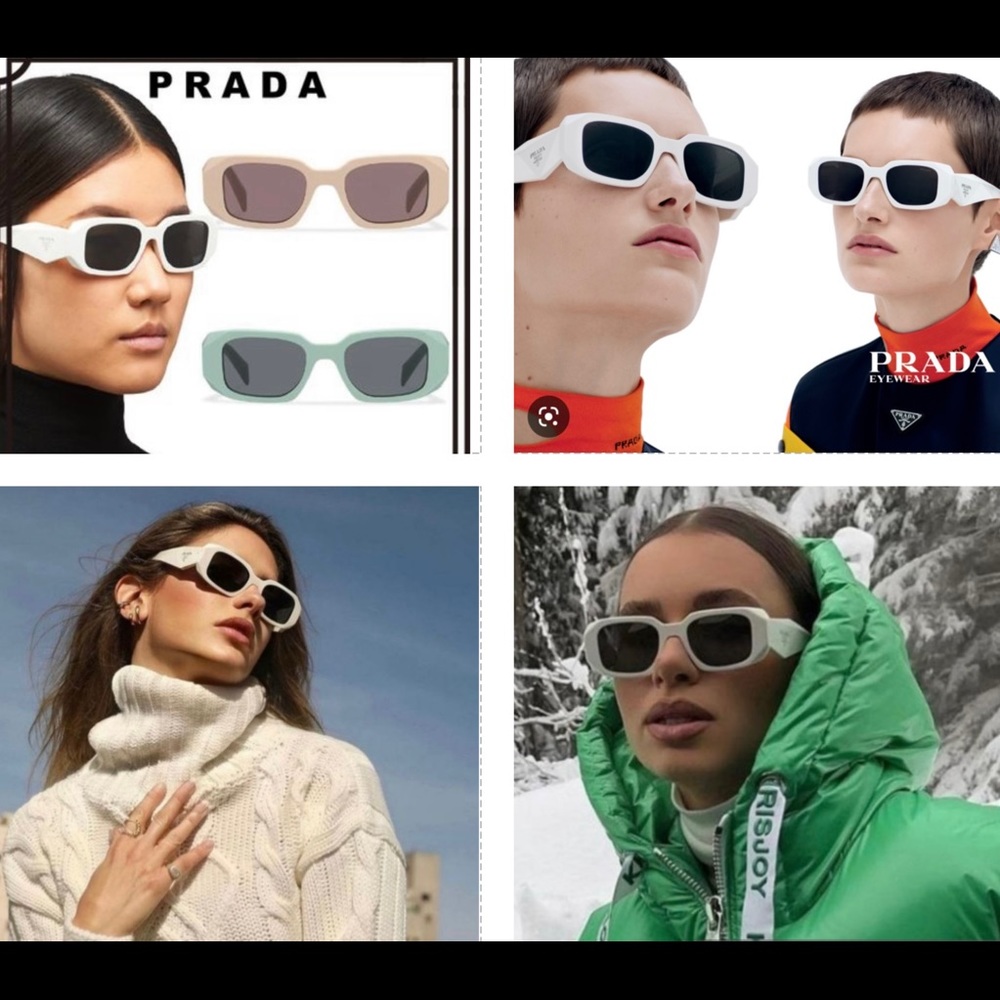 PRADA’S SEEN ON CELEBS AND INFLUENCERS SUNGLASSES, SEEN EVERYWHERE ON EVERYONE - Picture 3 of 16